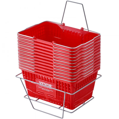 LB-B003-5 - Durable 21L VEVOR Shopping Basket, 16.73 x 12.01 x 8.58 in