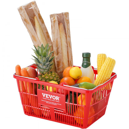 LB-B003-5 - Durable 21L VEVOR Shopping Basket, 16.73 x 12.01 x 8.58 in