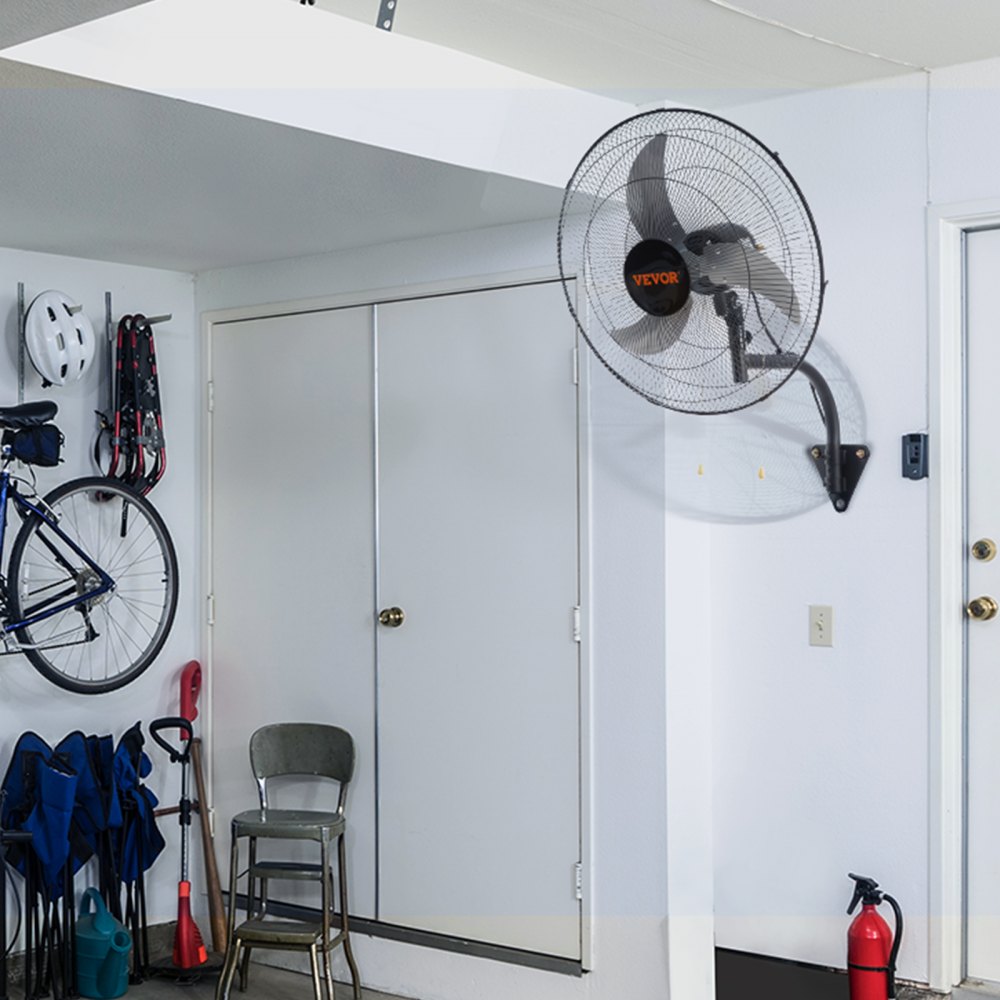 VV-BGSFS18 - 18" Oscillating Wall Mount Fan with 3 Speeds