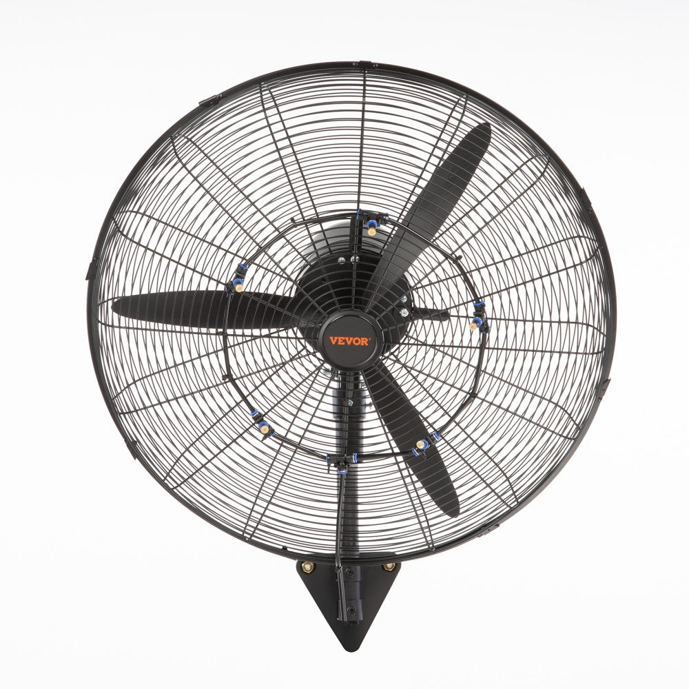 VV-BGSFS24 - 24" Wall-Mount Misting Fan, 7000 CFM, Quiet Operation