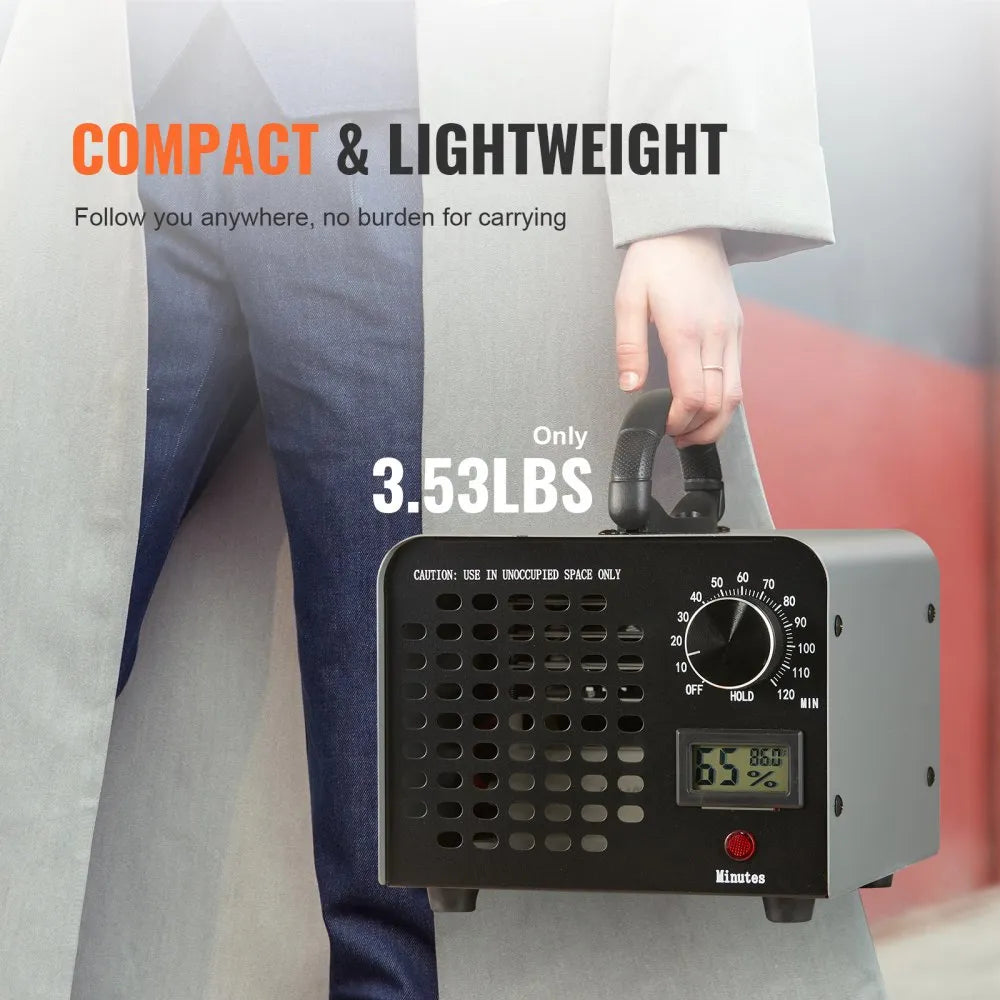 SS-Y01 - 36000mg/h Portable Ozone Generator for Odor Elimination