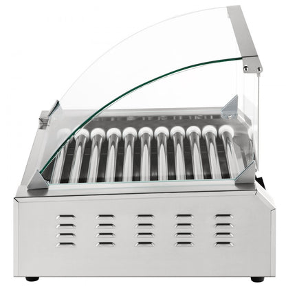 SC-11XD - 30 Hot Dog Stainless Steel Roller with Adjustable Heat Settings