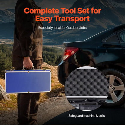 H7L - Versatile Magnetic Induction Heater with LED Light & Non-Slip Grip