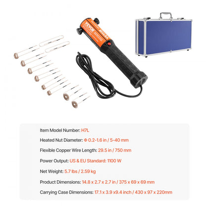H7L - Versatile Magnetic Induction Heater with LED Light & Non-Slip Grip