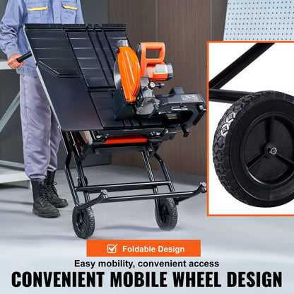 TC250Ⅵ-Ⅰ - 10-Inch VEVOR Wet Tile Saw with Adjustable Angle & Stand