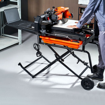 TC250Ⅵ-Ⅰ - 10-Inch VEVOR Wet Tile Saw with Adjustable Angle & Stand