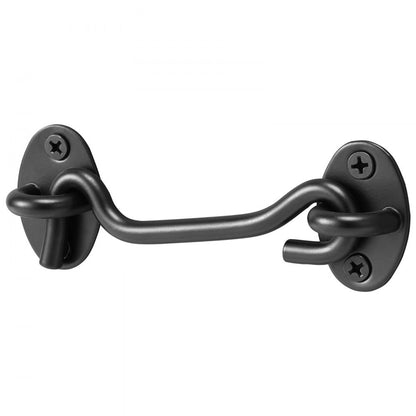 A31 - Durable Stainless Steel Hook and Eye Gate Latch with Screws