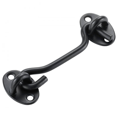 A31 - Durable Stainless Steel Hook and Eye Gate Latch with Screws