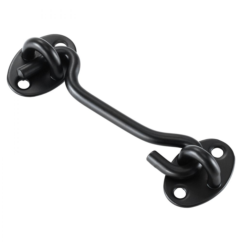 A31 - Durable Stainless Steel Hook and Eye Gate Latch with Screws