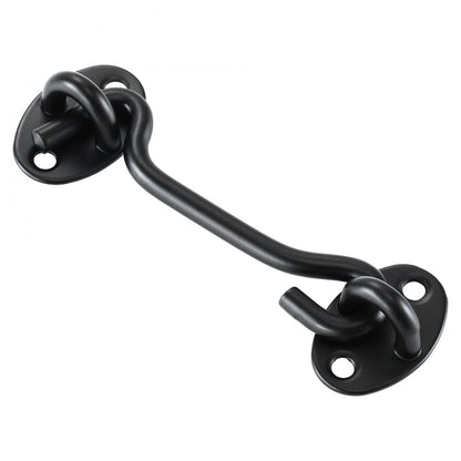 A31 - Durable Stainless Steel Hook and Eye Gate Latch with Screws