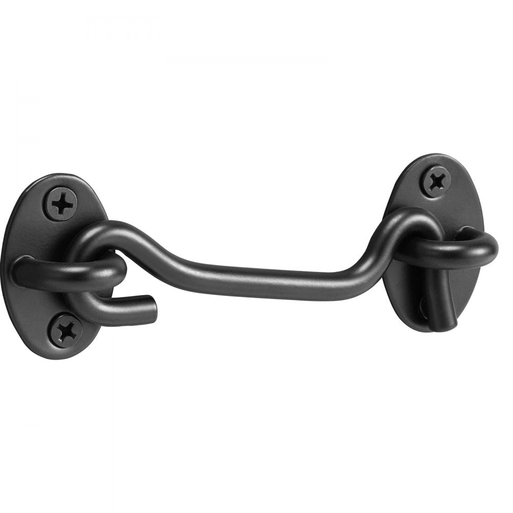 A31 - Durable Stainless Steel Hook and Eye Gate Latch with Screws