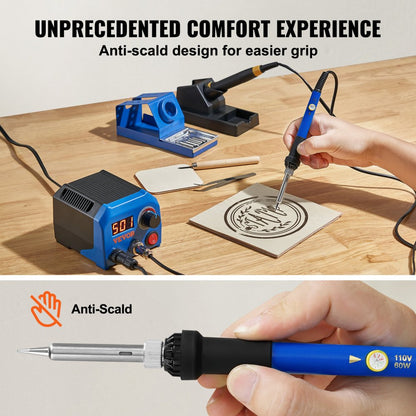 LH55 - Dual Output VEVOR Wood Burning Kit with 2 Pyrography Pens