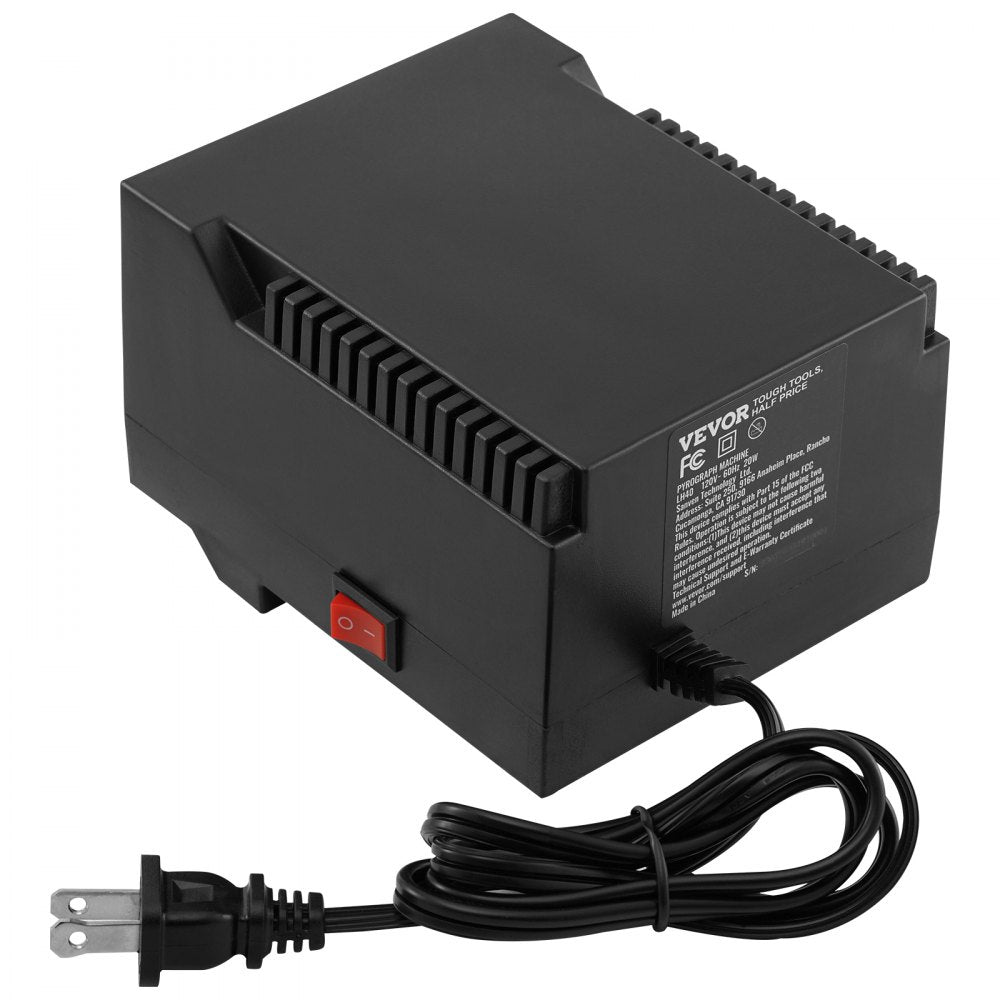 LH50 - Dual-Port VEVOR Wood Burning Kit with Digital Display and 23 Tips