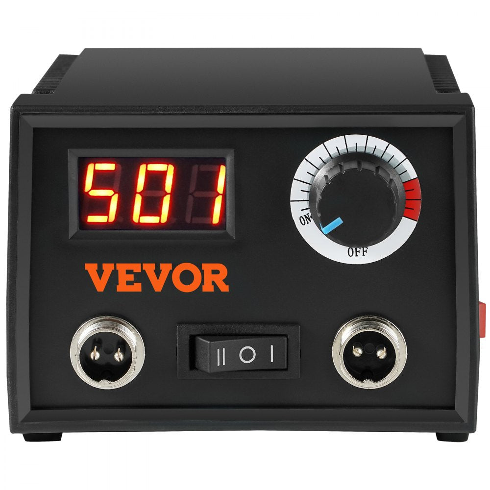 LH50 - Dual-Port VEVOR Wood Burning Kit with Digital Display and 23 Tips