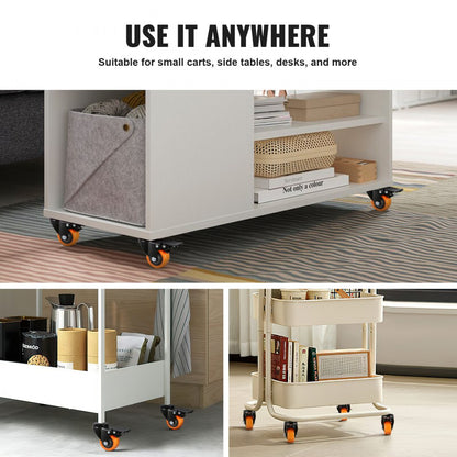 CC-YJJL-2 - 2-Inch Dual Lock Caster Wheels for Quiet Movement