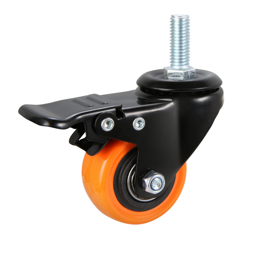CC-YJJL-2 - 2-Inch Dual Lock Caster Wheels for Quiet Movement