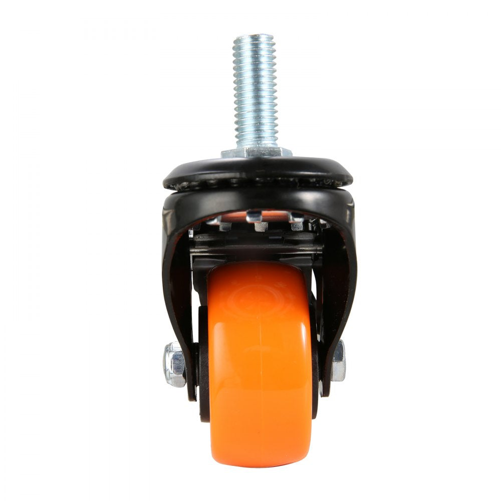 CC-YJJL-2 - 2-Inch Dual Lock Caster Wheels for Quiet Movement