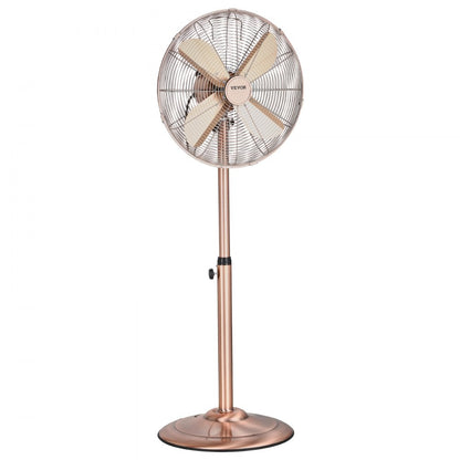 FS40-C1 - 16" Metal Oscillating Pedestal Fan with Adjustable Height
