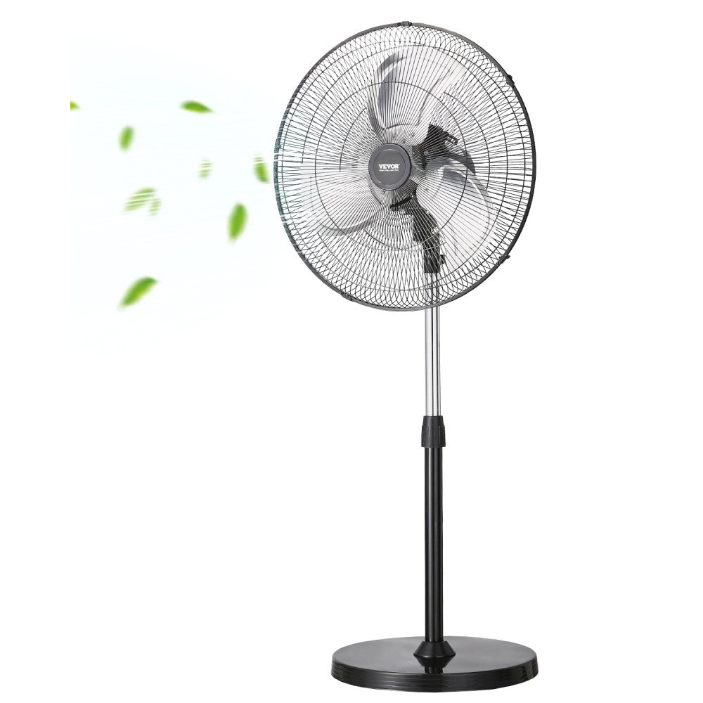 BT-HIF18B - Adjustable 18" Oscillating Pedestal Fan with 3-Speed Settings