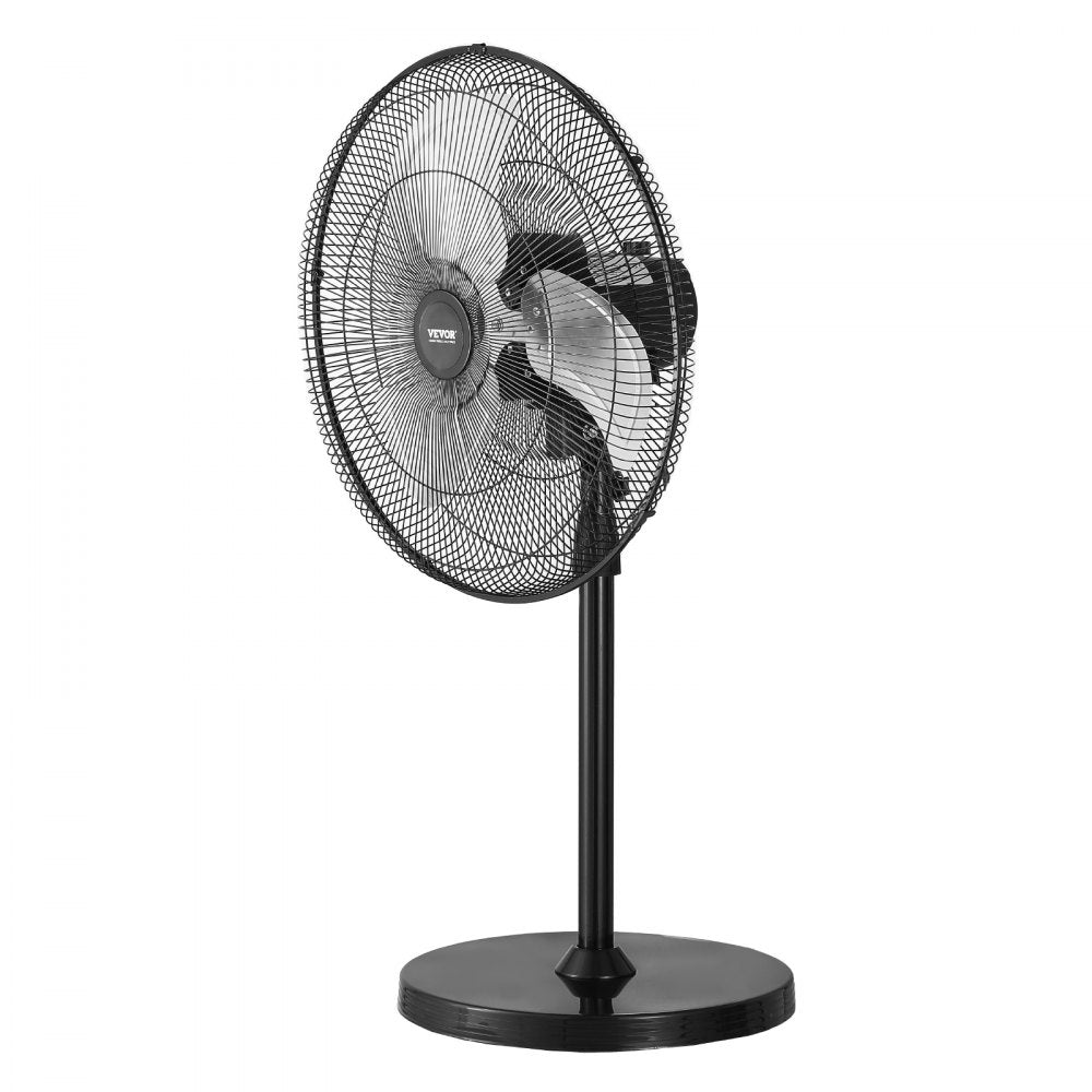 BT-HIF18B - Adjustable 18" Oscillating Pedestal Fan with 3-Speed Settings