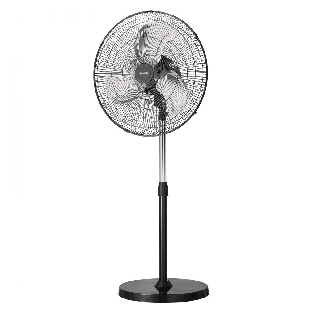 BT-HIF18B - Adjustable 18" Oscillating Pedestal Fan with 3-Speed Settings