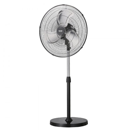 BT-HIF18B - Adjustable 18" Oscillating Pedestal Fan with 3-Speed Settings
