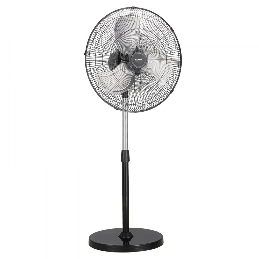 BT-HIF18B - Adjustable 18" Oscillating Pedestal Fan with 3-Speed Settings