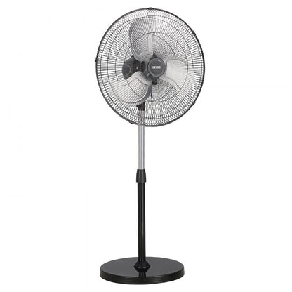 BT-HIF18B - Adjustable 18" Oscillating Pedestal Fan with 3-Speed Settings