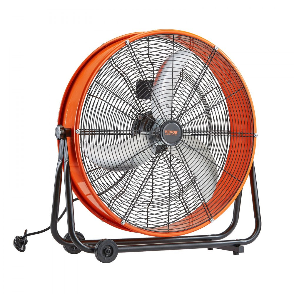 HIFANXDRUM24 - 24-Inch High Velocity Industrial Fan with 3 Speed Settings