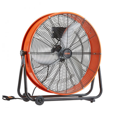 HIFANXDRUM2401 - 24" High Velocity Fan with Infinite Speed & Easy Mobility