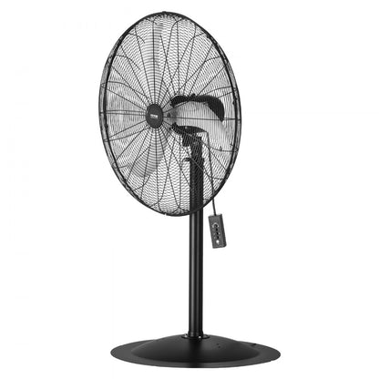 BT-HIF30B - 30" 3-Speed Oscillating Metal Fan with Adjustable Height