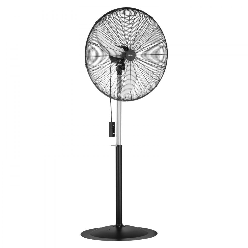 BT-HIF30B - 30" 3-Speed Oscillating Metal Fan with Adjustable Height