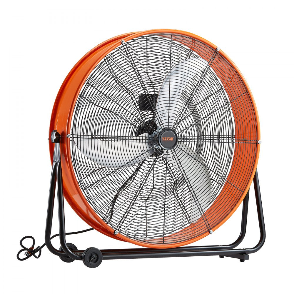 HIFANXDRUM30 - 30-Inch High Velocity Industrial Fan with Mobile Casters
