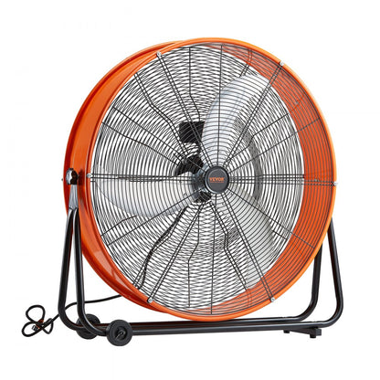 HIFANXDRUM30 - 30-Inch High Velocity Industrial Fan with Mobile Casters