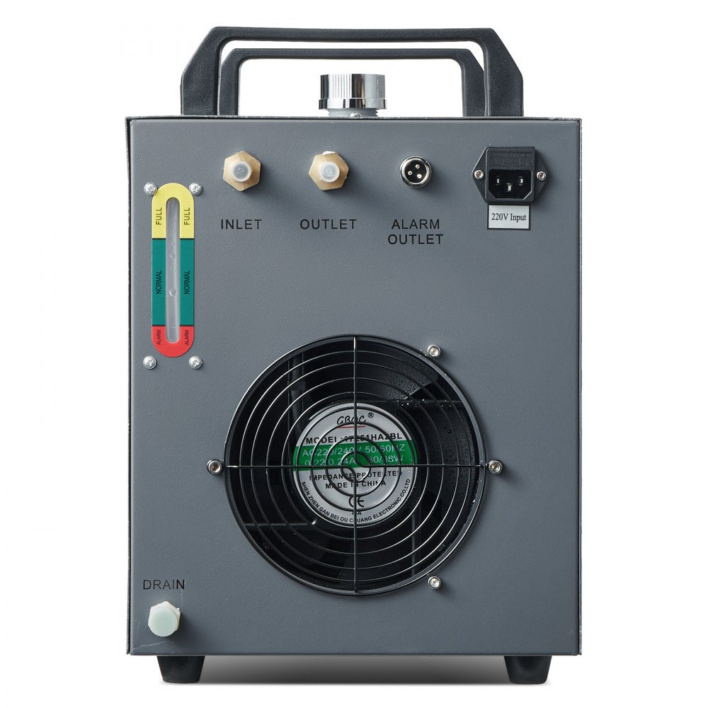 CW3000 - 80W Industrial Water Chiller for Laser Engraving, 12L Capacity