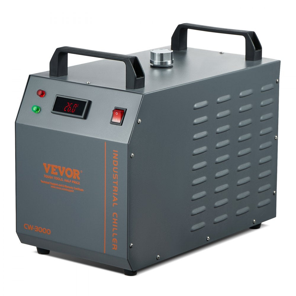 CW3000 - 80W Industrial Water Chiller for Laser Engraving, 12L Capacity