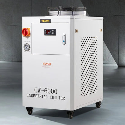 CW6000 - 1500W Industrial Water Chiller for Laser Cooling, Fast Temp Control