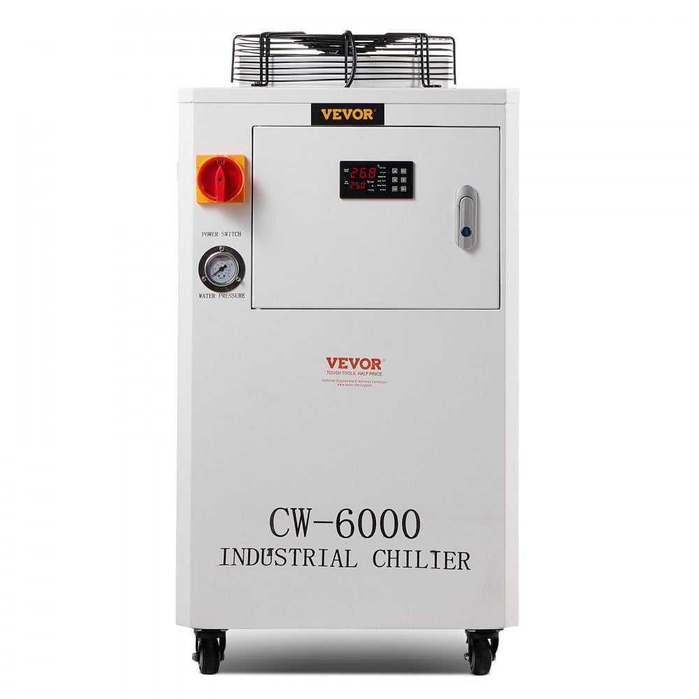 CW6000 - 1500W Industrial Water Chiller for Laser Cooling, Fast Temp Control