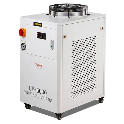 CW6000 - 1500W Industrial Water Chiller for Laser Cooling, Fast Temp Control