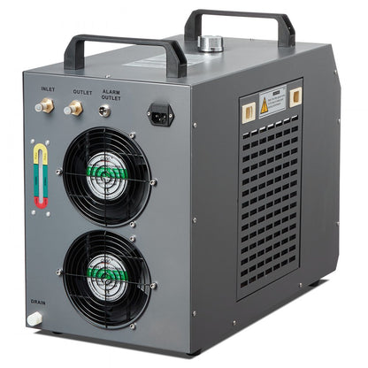 CW5200 - Compact 7L Water Chiller for CO2 Lasers, Quiet Operation