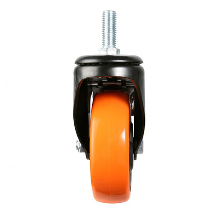 CC-YJJL-4 - 4" Heavy-Duty Caster Wheels with Dual Locking Brake, 440 lbs Capacity