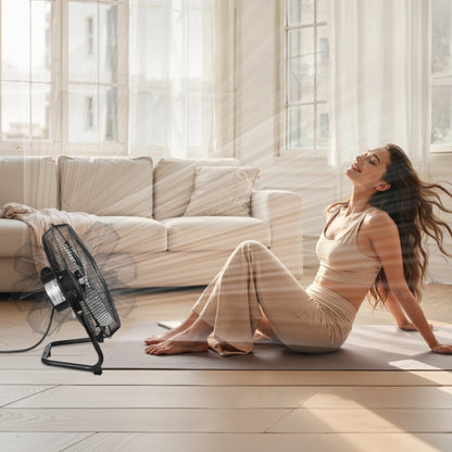 HIFANXFLOOR14 - 14" High-Speed Fan with 2560 CFM Airflow and Adjustable Tilt