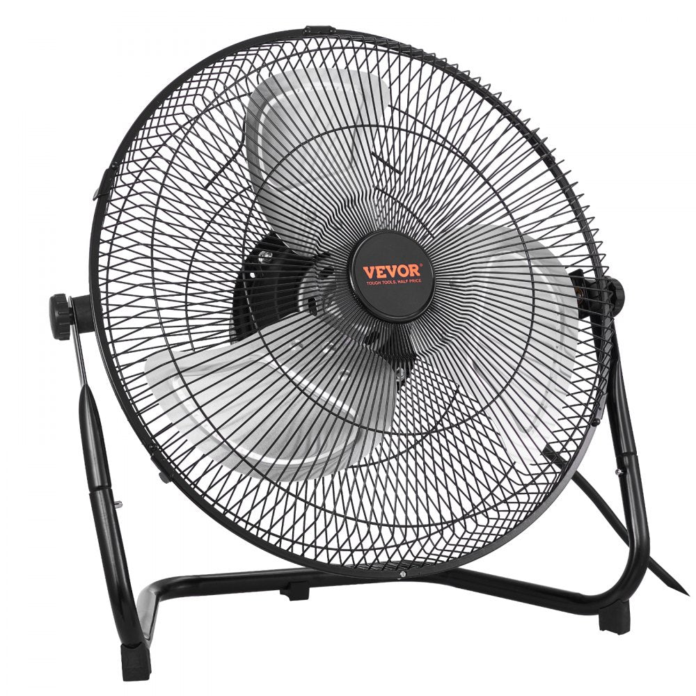 HIFANXFLOOR14 - 14" High-Speed Fan with 2560 CFM Airflow and Adjustable Tilt