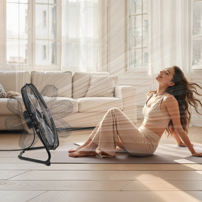 HIFANXFLOOR18 - 18" High-Speed Fan with 4000 CFM Airflow and 360° Tilt