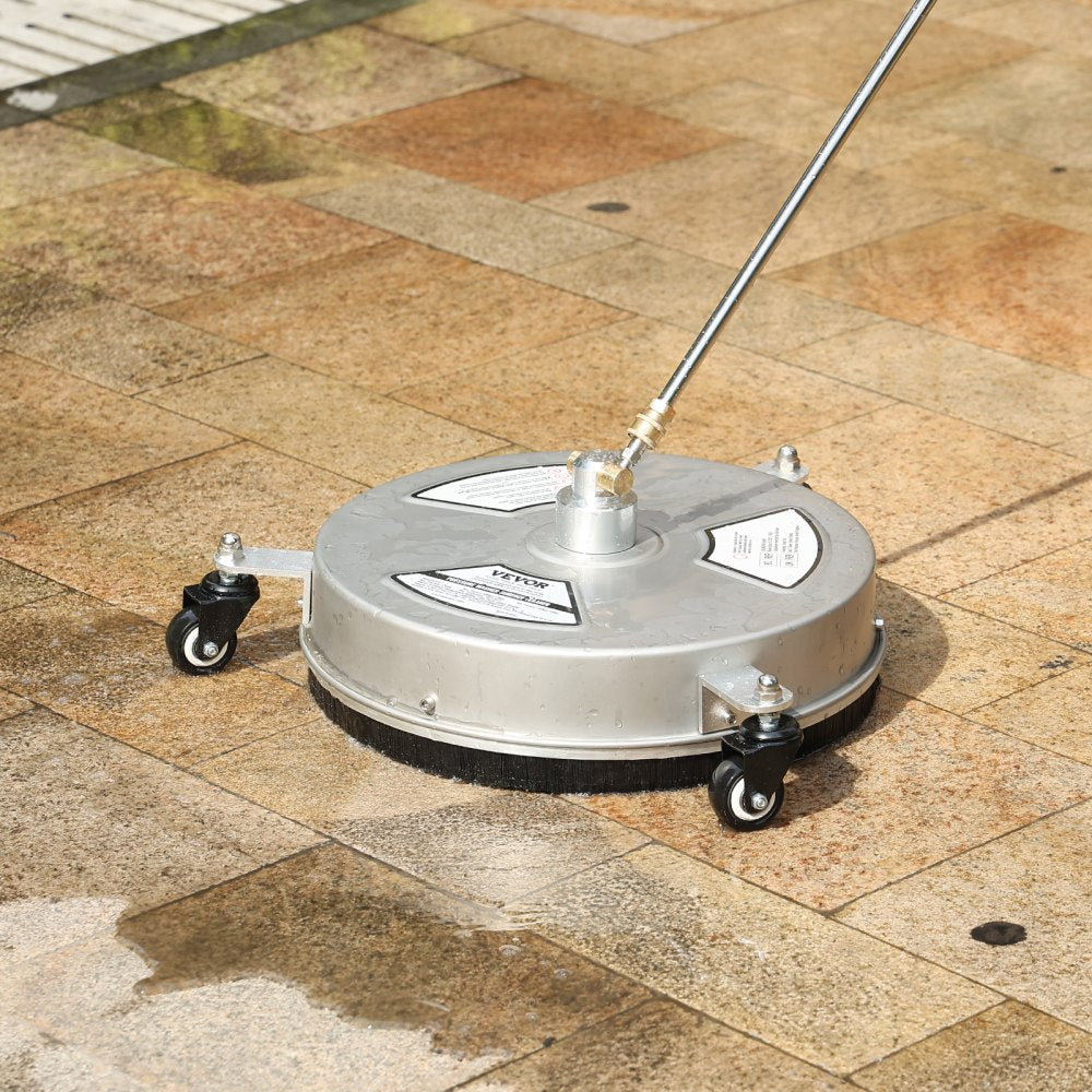 DD15S-1 - 15" VEVOR Stainless Steel Pressure Washer Cleaner with Wheels