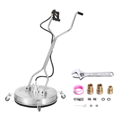 BS24S - 24" Stainless Steel Pressure Washer Cleaner for Efficient Outdoor Use