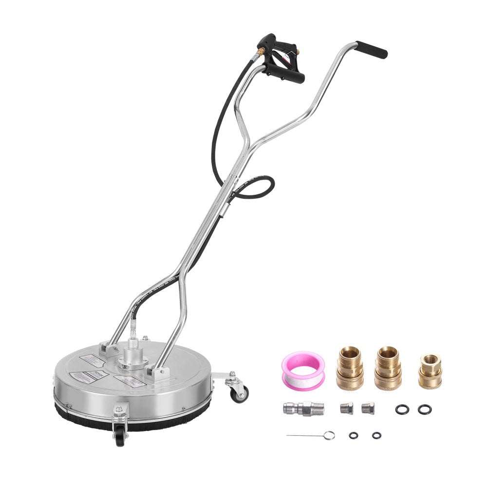 BS20S - 20" Stainless Steel Pressure Washer Surface Cleaner, 4500 PSI Performance