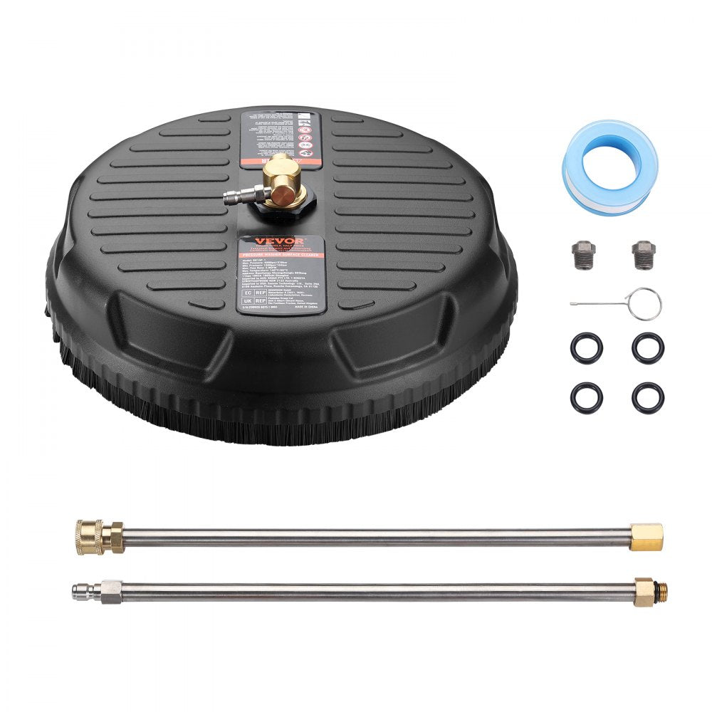 DD15P-1 - 15" VEVOR Pressure Washer Surface Cleaner, 4000 PSI, Lightweight Design