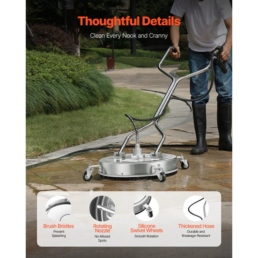 QD-XDP14 - 22" Surface Cleaner for Efficient Pressure Washing