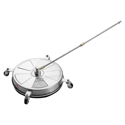 QD-XDP11 - 18" Pressure Washer Surface Cleaner, 4000 PSI, Effortless 360° Cleaning